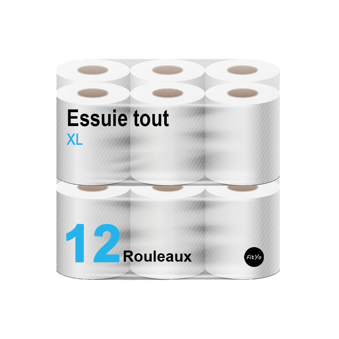 Box Essuie tout XL 12 rouleaux